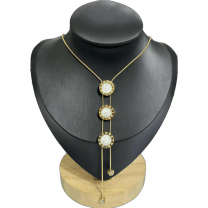 Golden Chain Black Stone Circles - Image 2