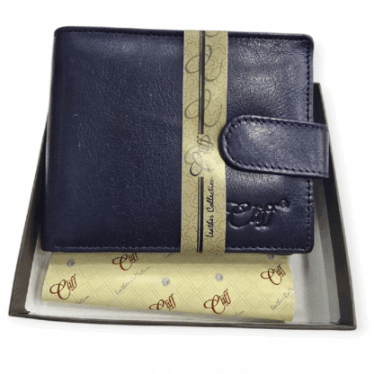 Gents Wallet With Button Comes with box - Image 3