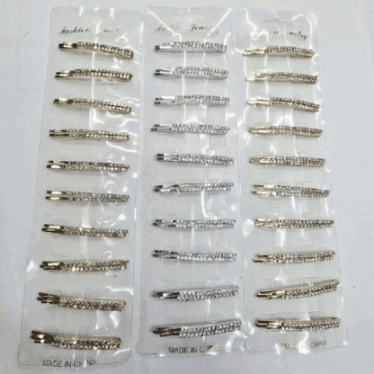 Fancy Diamond Bobby Pins 1 packet