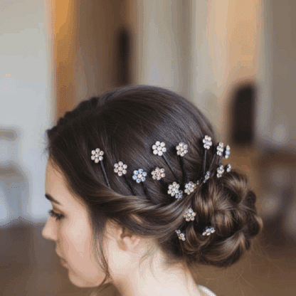 Fancy Diamond Bobby Pins (Multicolor)