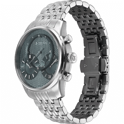 Titan Micromotors Analog  Stainless Steel Strap Watch for Men 90179SM01