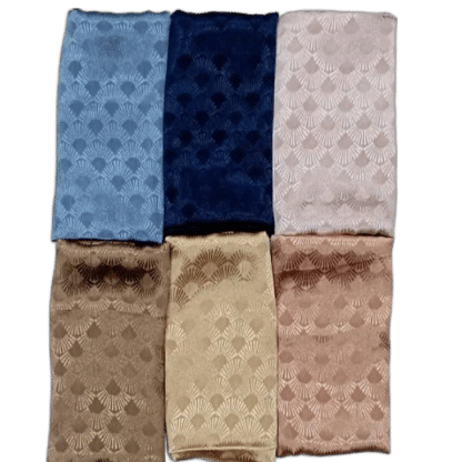 Chiffon Silk Look Self Print Hijabs