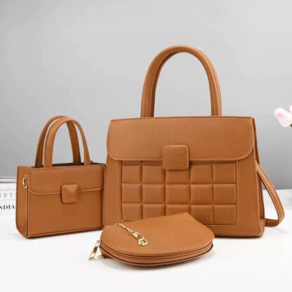 3 pc set ladies handbag - Image 4
